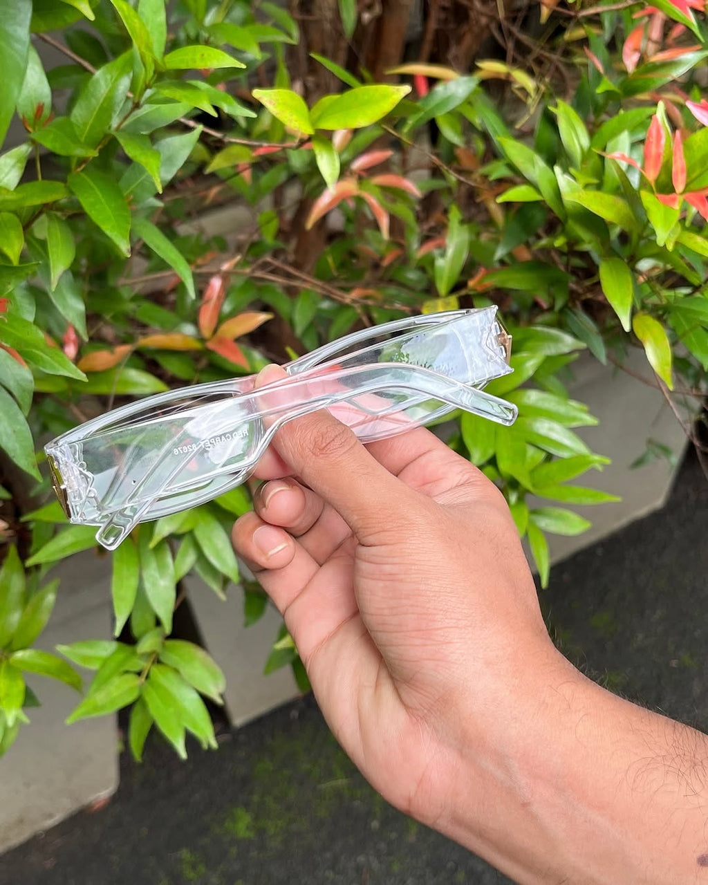 Crystal Clear Optical Frames
