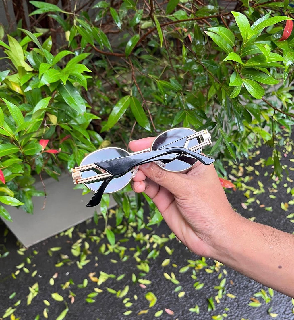 Round Ladder Bridge Sunglasses
