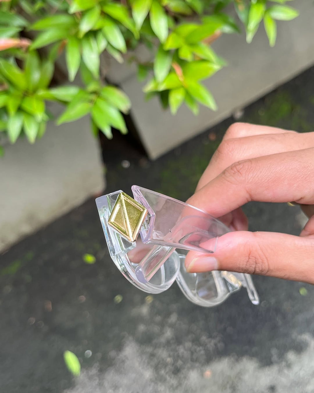 Crystal Clear Optical Frames