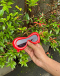 Cherry Red Bold Sunglasses
