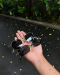 Edgeless Cut Rimless Sunglasses