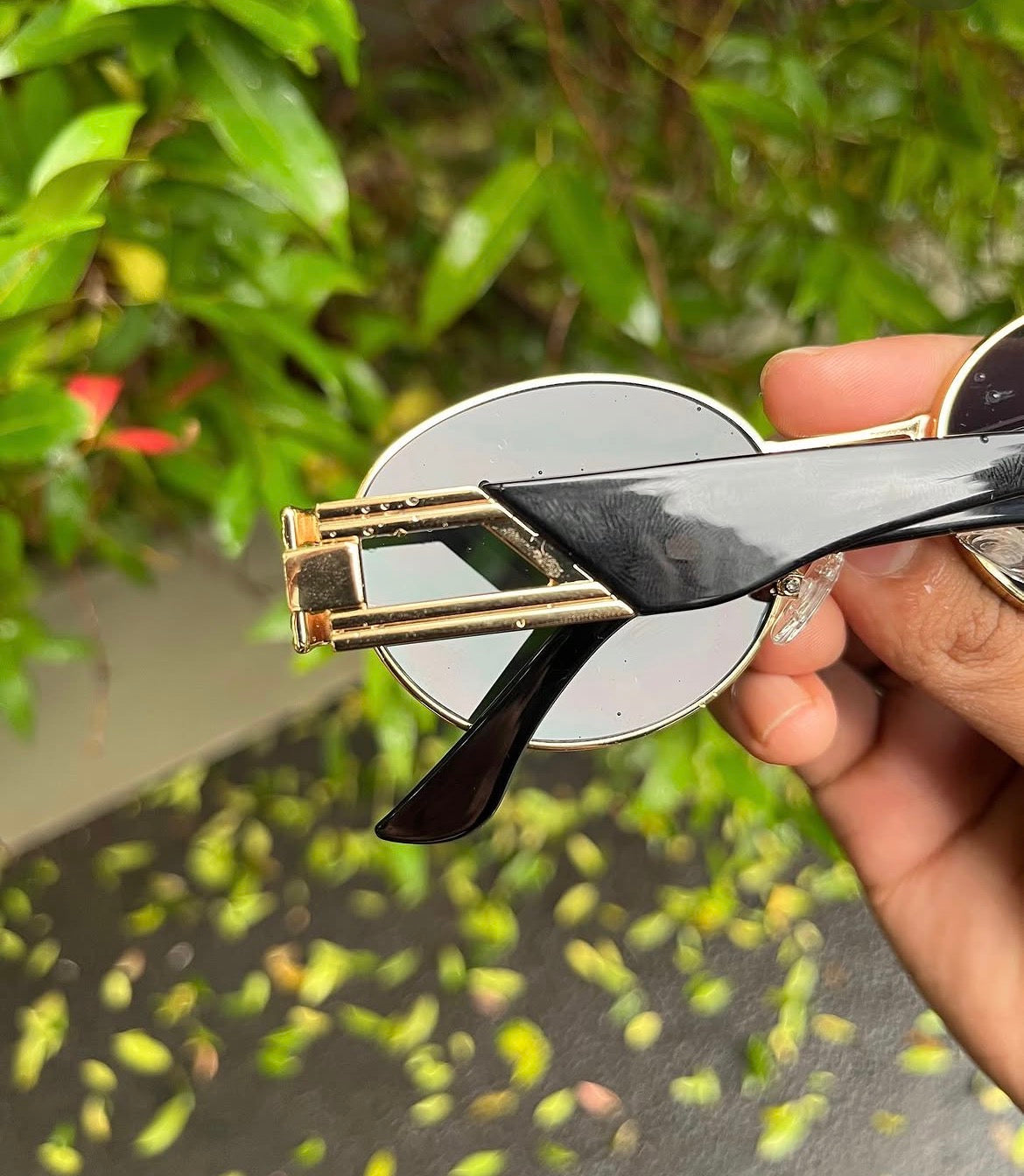 Round Ladder Bridge Sunglasses