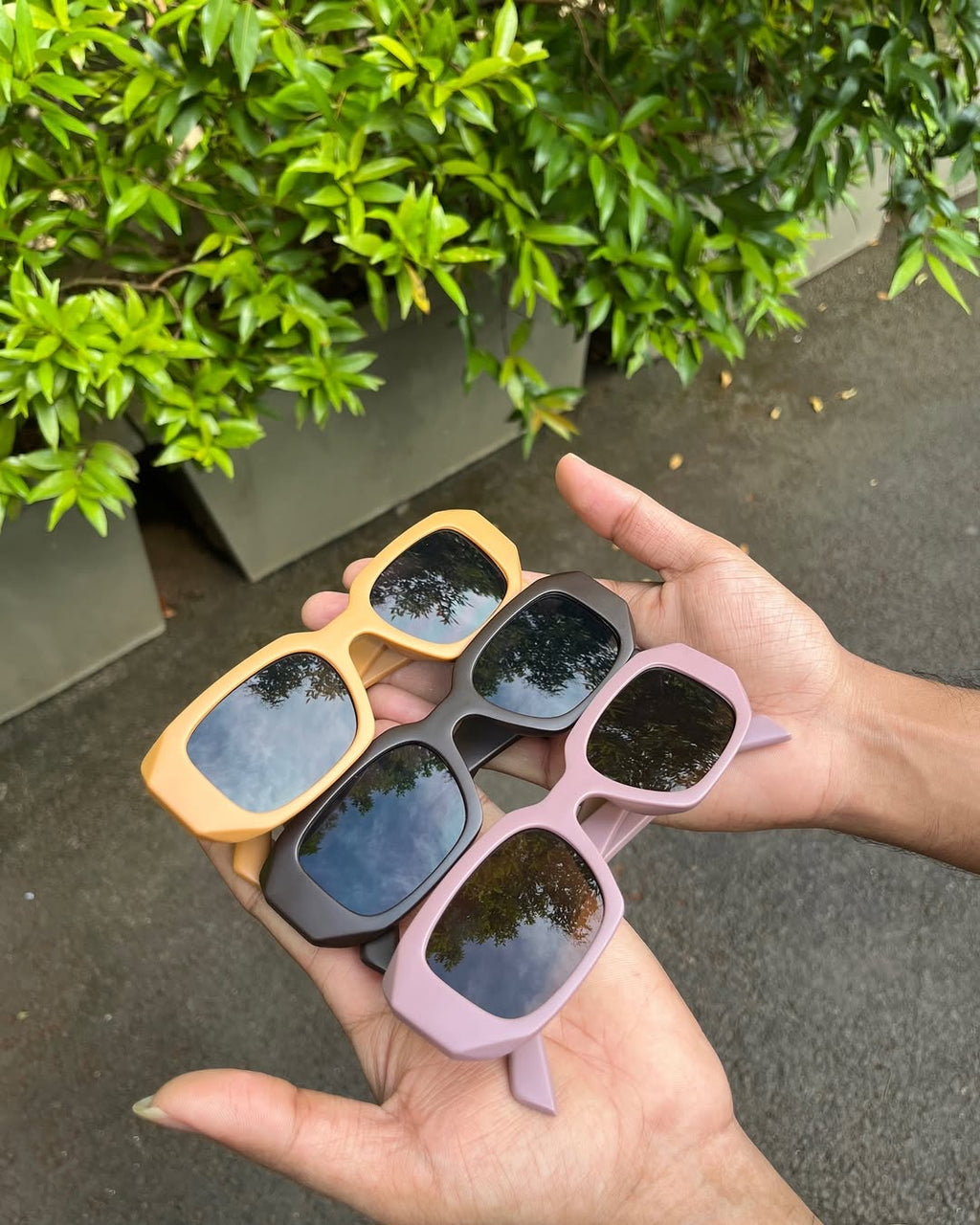 Bold Angles Chunky Sunglasses
