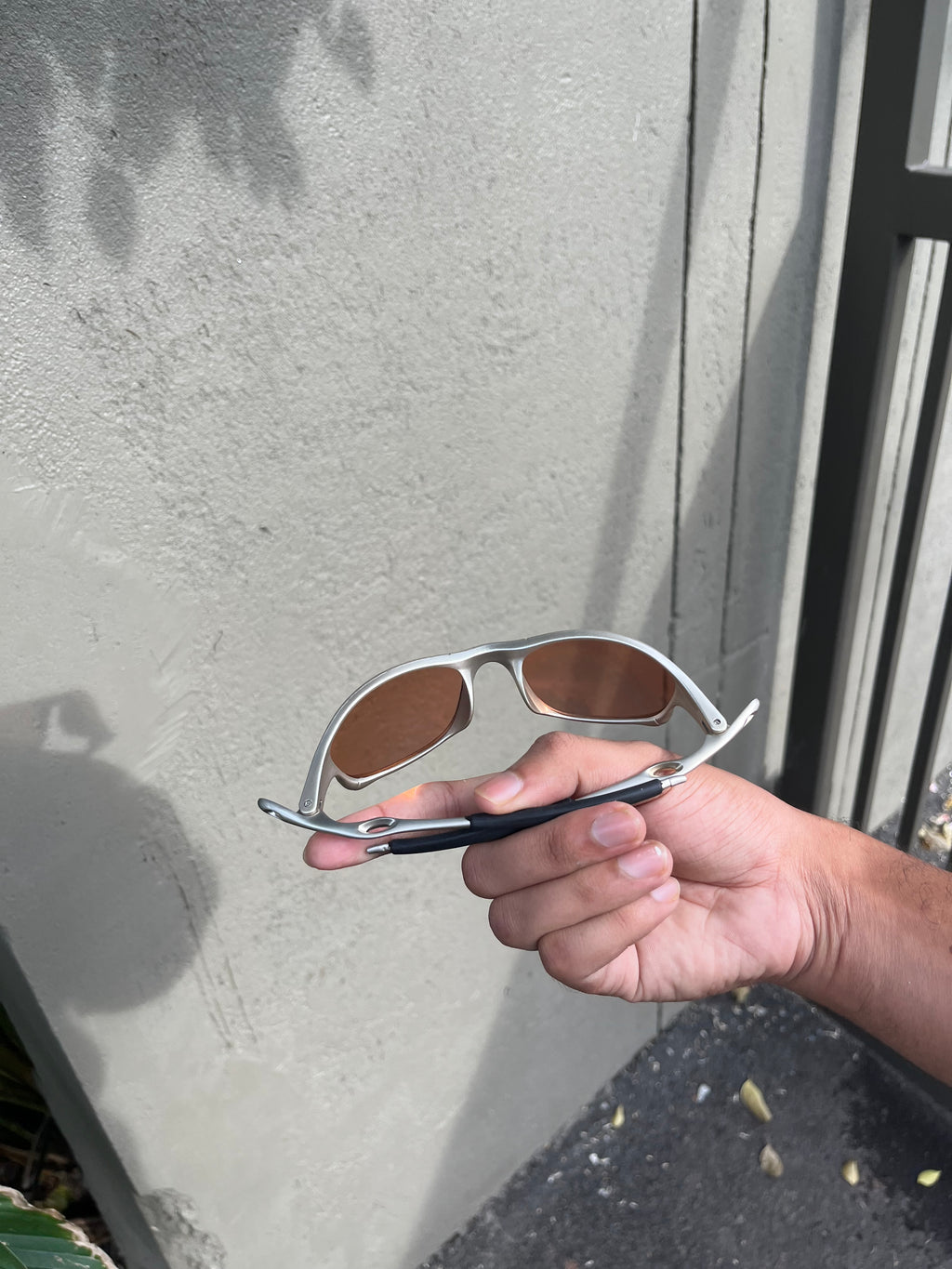 Titanium Racer Wrap Sunglasses