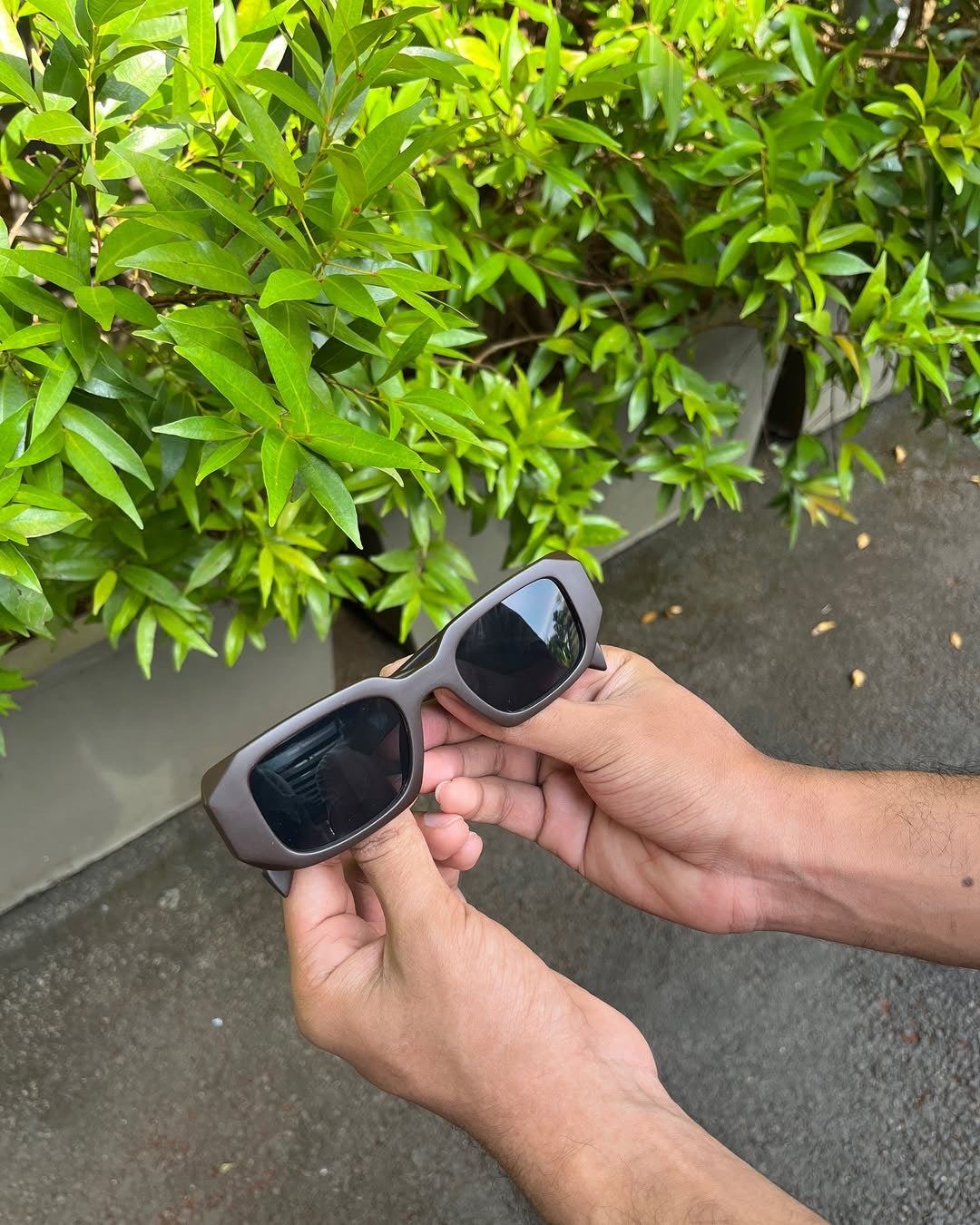 Bold Angles Chunky Sunglasses